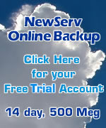 Online Backup free trial account